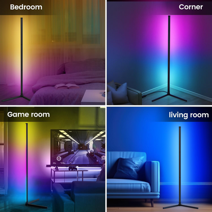 LED Corner Floor Lamp