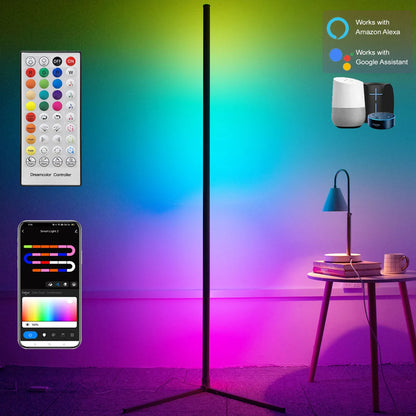 LED Corner Floor Lamp