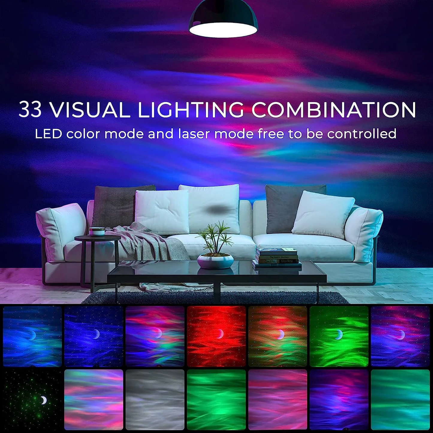 Aurora Galaxy Lights Projector 2.0